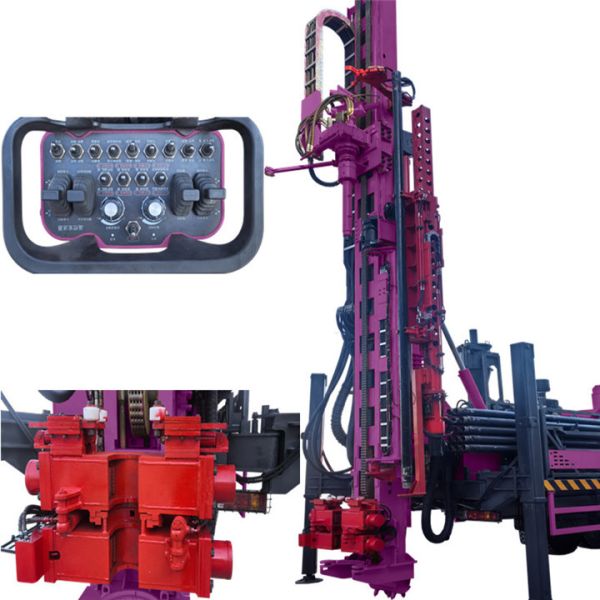 Truck Mounted Reverse Circulation Drilling Machine High Drilling Efficiency Exploration RC Drilling Rig