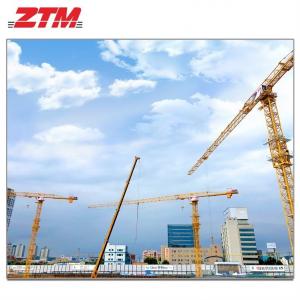 Quality ZTT336 Flattop Tower Crane Xt Capacity 75m Jib Length 2.7t Tip Load Hoisting Equipment wholesale