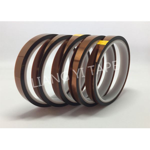3 Inchs Golden Finger Heat Resistant Tape For Wrapping Coils 0.03mm Thickness