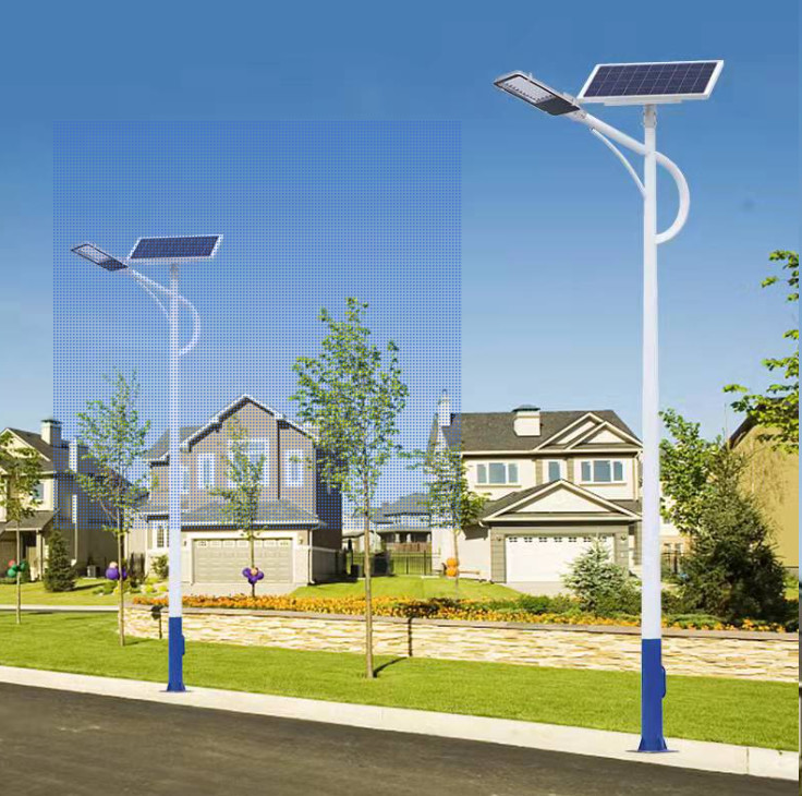 Outdoor Solar Powered Led Street Light With Auto Intensity Control 30w 40w 50w 60w 80w 100w