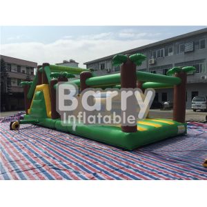 Outdoor Commercial Inflatable Obstacle Course For Kids