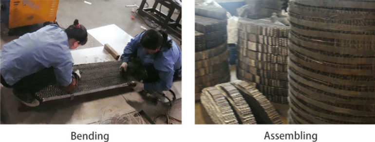 Corrugated 350Y Metal Structured Packing For Desorption Tower