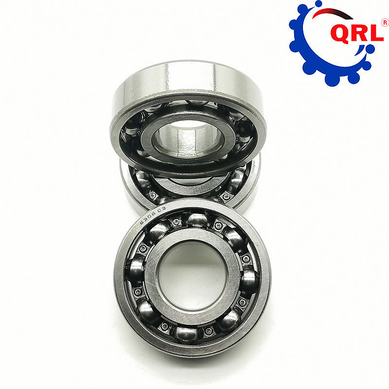 Open Seals Type Deep Groove Ball Bearing 6306 C3 QRL 30x72x19 Mm