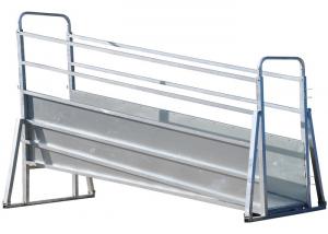 China Outdoor 3m Portable Loading Chute With Dual Pin Locking System Smooth Surface on sale