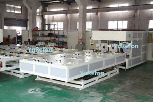 China Air Cooling PVC Pipe Belling Machine , Automatic PVC Pipe Welding Machine With 3gr13 Mould on sale