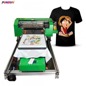 Quality T-Shirt A3 DTG Printer Digital Textile Printer Polyester Wool Cotton With XP600 wholesale