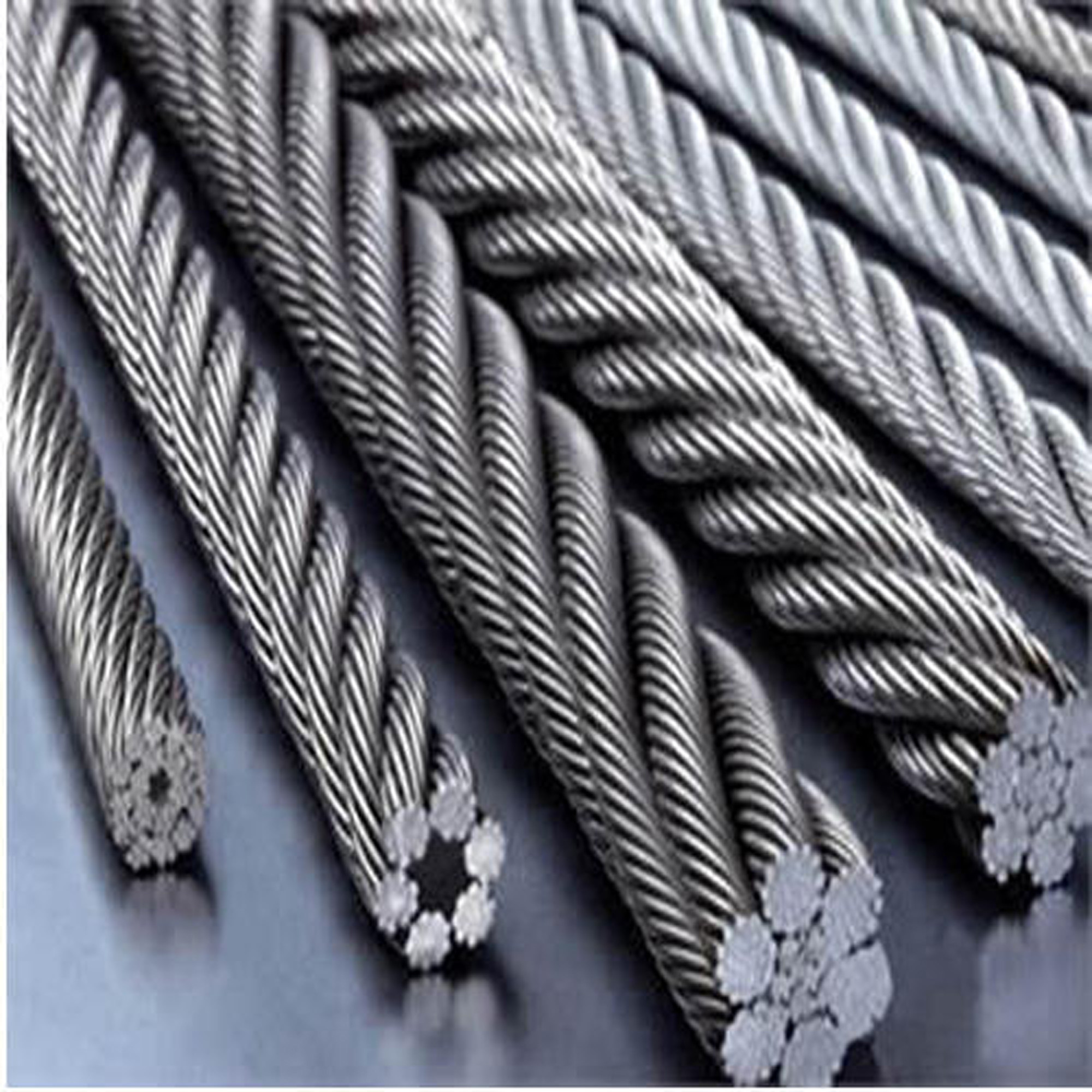 250FT T316 Aircraft Cable 1x19 7x19 7x7 Stainless Steel Cable Ropes For Deck Cable Railing Kits 1/8" 1/4" 5/32" 3/16