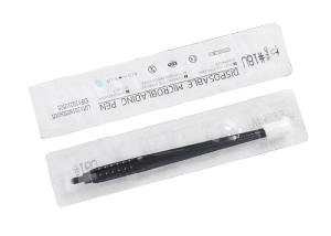 Quality Plastic And Stainless Material Disposable Microblading Pen 18U Needles wholesale