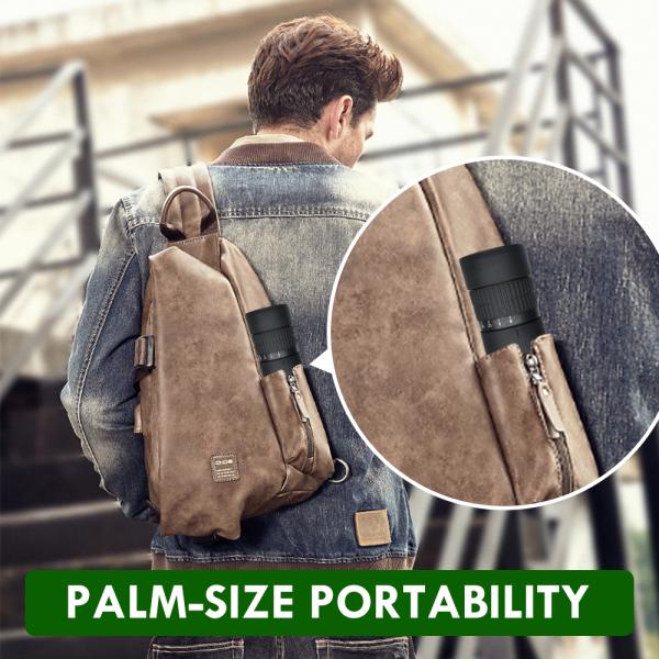 6-18x42 10-30X42 High Power Zoom Monocular With Smartphone Adapter And Tripod