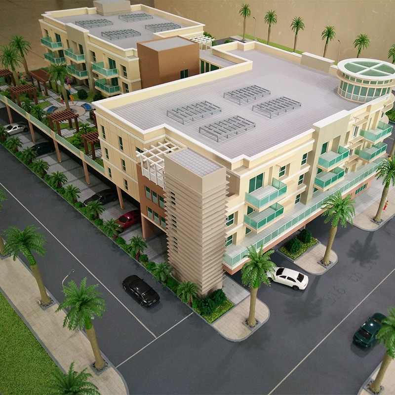 House plan layout model , miniature architecture models for apartment marketing