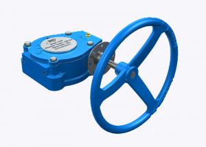 China Industrial Waterproof Butterfly Valve Gearbox Cast Iron Worm Gear Corrosion - Resistant on sale