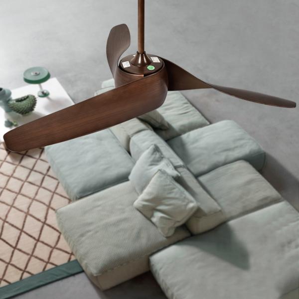 Vintage led Ceiling Fan With Lights Remote Control Inverter decorations Lights Fans Lamp(WH-CLL-07)