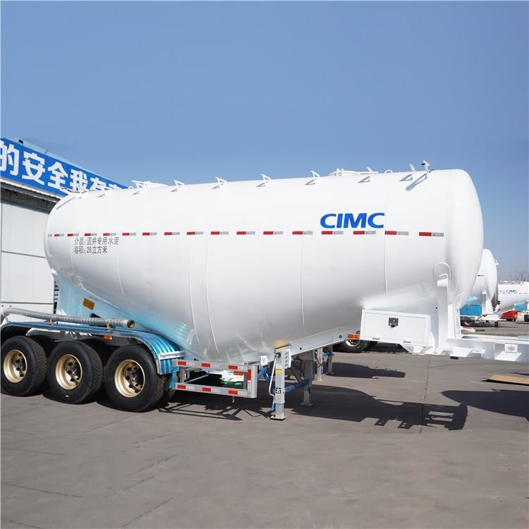 Quality Transport 12 Wheel Pneumatic 48CBM Bulk Cement Tanker Trailer wholesale