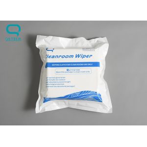 Quality 120g/M2 Dust Free Polyester Cleanroom Wipes 9x9in Non Sterilized wholesale