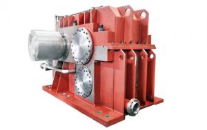 Quality Parallel Shaft Mounted Speed Reducer Gearbox / Cast Steel Standard 90 Degree Gearbox wholesale