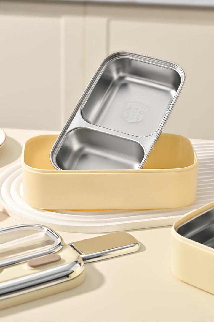 Insulated Metal Lunchbox With Leak Proof Lid Keeps Hot And Cold Foods Fresh