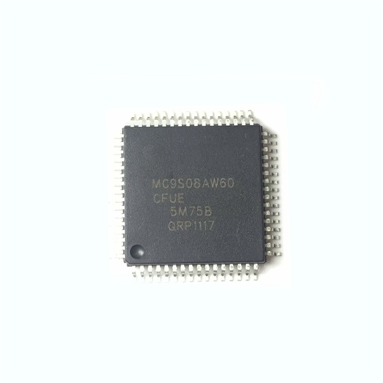 Microcontroller ic chip mcu MC9S08AW60CFUE MC9S08AW60 QFP64 One-stop BOM Service Electronics Parts Components