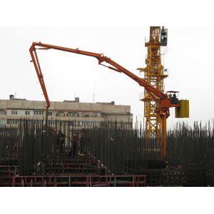 China HGY-32 18KW 32m Self Climbing Concrete Placing Boom With Remote Control on sale