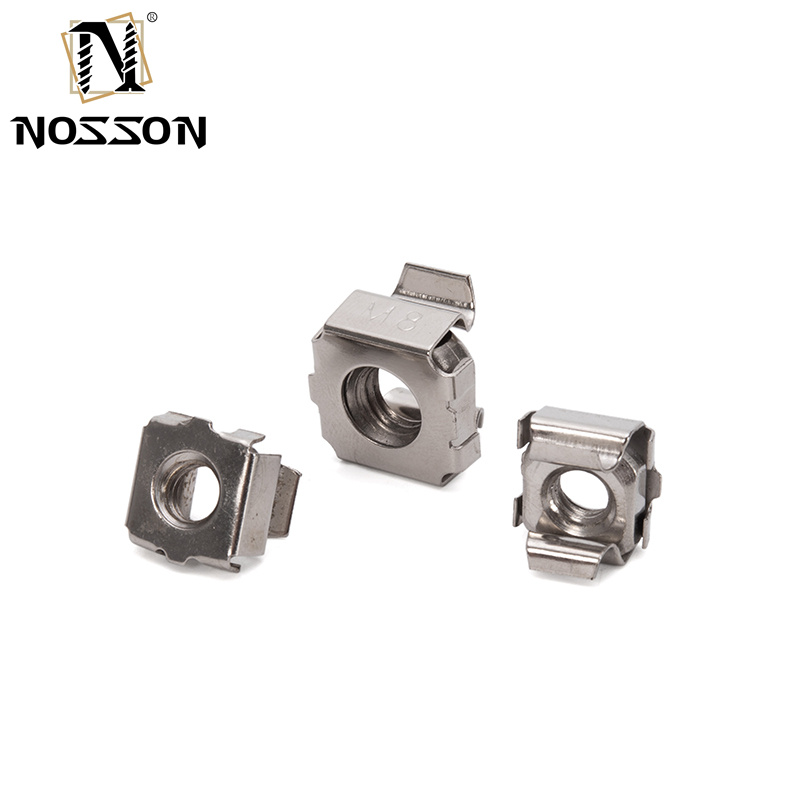 Carbon Steel Galvanized Metal Iron Cross Recessed Cage Nut Grade 4.8/8.8/10.9/12.9 Standard DIN Alloy Steel Imperial Inch