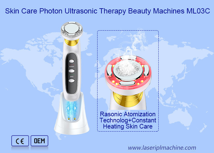 Facial Massage Ems Rf Machine / Device Anti Puffiness Anti-Aging Skin Care