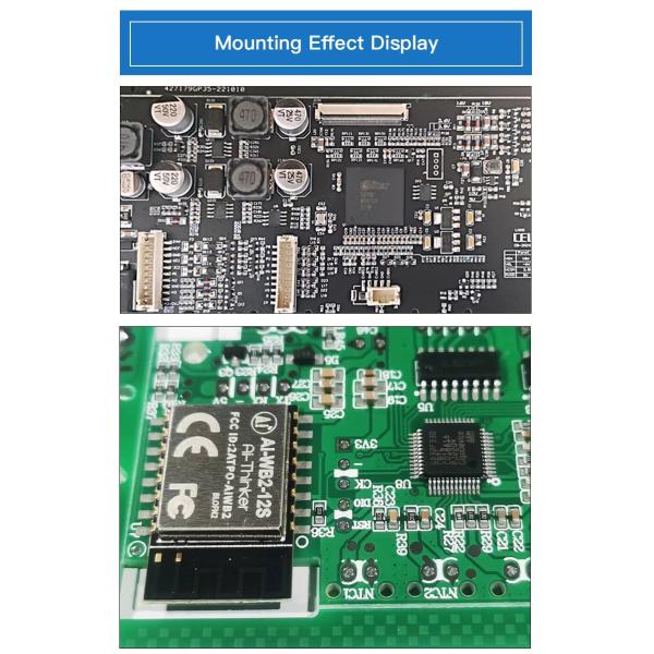 CHM-551 Upgrade 4 Heads SMT Pick And Place Robot Full Automatic For 0201