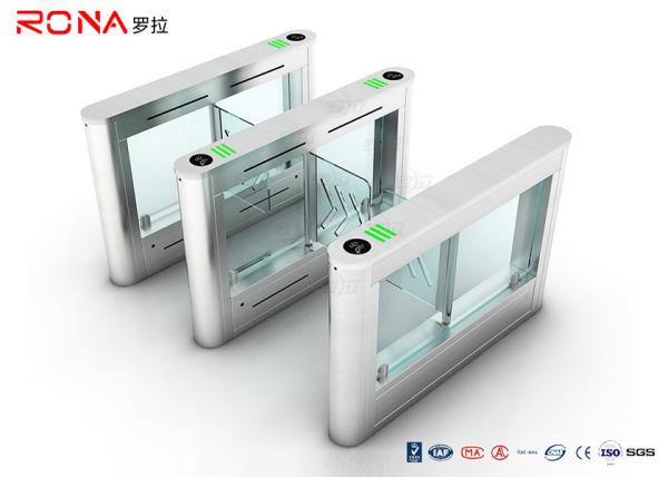 Fast Speed Security Swing Turnstile Barrier Gate Remote Control System For