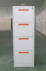 China 4 Drawer Knock Down Office Furniture File Cabinets Vertical on sale