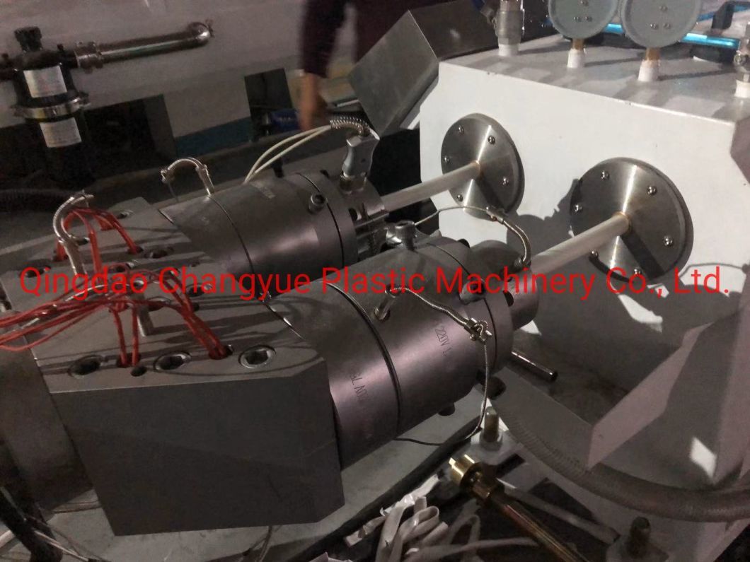 Plastic Pipe Extruder Machine / PVC Electricity Conduit Pipe Extrusion Production Line