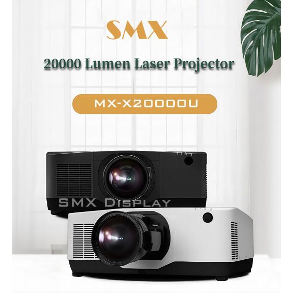 High-Brightness 20,000 Lumen Laser Projector for Professional 3D Projection Mapping