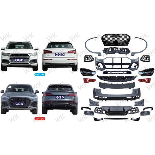 Direct Fit Audi Q5 Body Kit From 2018 - 2020 Upgrade To 2021+ Old To New