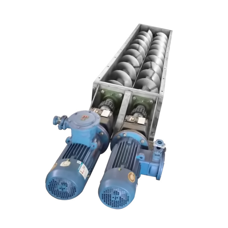 OEM Custom Steel Hopper Spiral Grain Screw Auger Conveyor Auger Conveying Machine