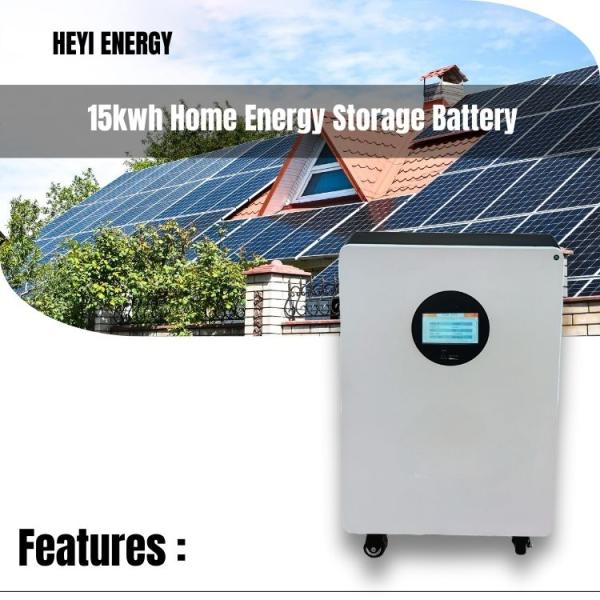 15kwh 48v280ah Lithium Home Battery Storage System Wheeled Structure
