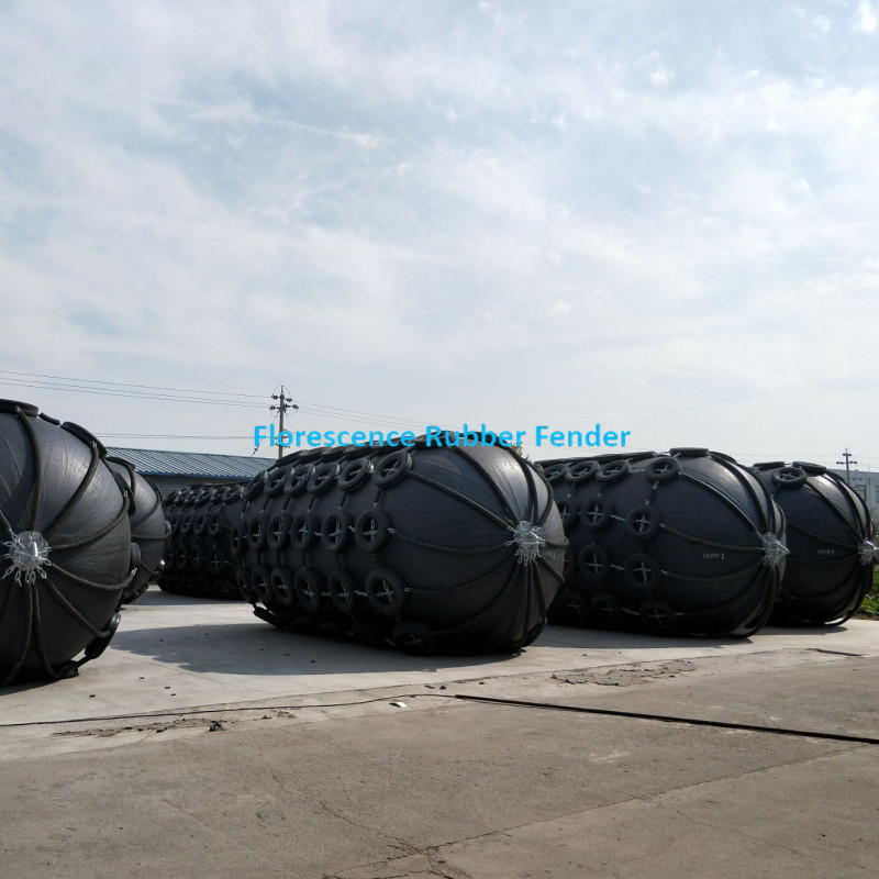Yokohama Type Pneumatic Rubber Fender Customize Sizes Diameter 3.3m