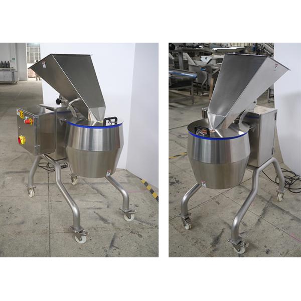 SUS 304 1000KG/H Vegetable Processing Equipment Centrifugal Potato Slicer And Shredder