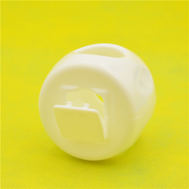 Child Safety Door Knob Protector Cover White Color Round Shape Plastic Material