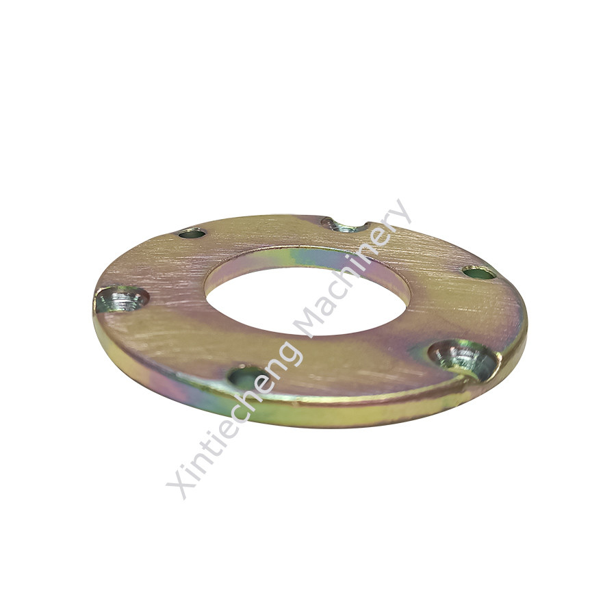 Silver Custom Machined Parts With Heat Treatment Processing Method Clutch Friction Disc