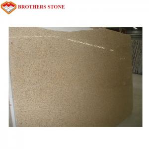 Quality G682 granite Kitchen Countertops , Cut To Size Rusty Yellow granite Countertops wholesale