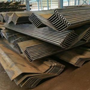 Quality Normalizing Hot Rolled Steel Sheet Pile Type3 Type 4 Z Type U Type 8.5mm wholesale