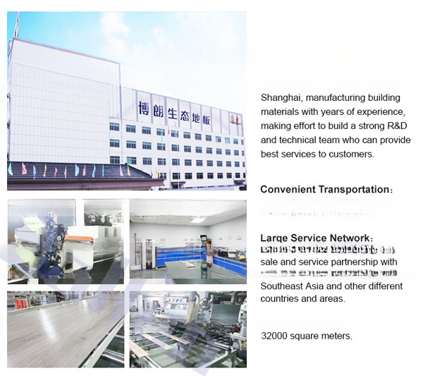 Formaldehyde-Free Plastic Stone Powder SPC Flooring with Unilin Click Lock Installation