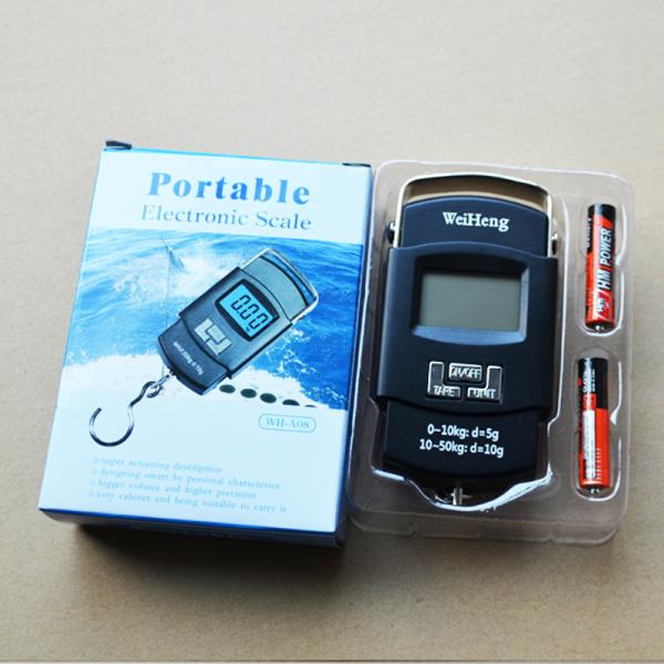 Tare Function LCD Digital Luggage Scale With Over Load Indication