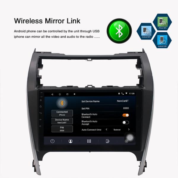 2014 2013 2012 Toyota Camry Android Radio Car Stereo Player 1 16 GB 10.1 Inch