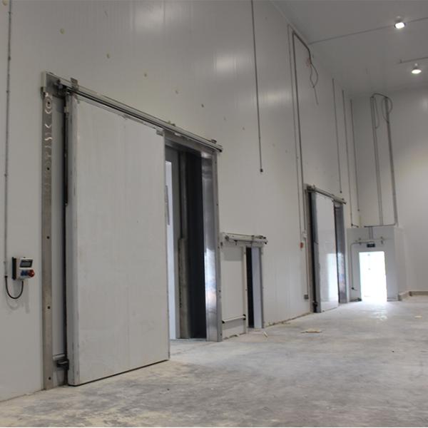Energy Save Cool Room Sliding Doors High Sealing Performance Completely Cold - Bridge Free
