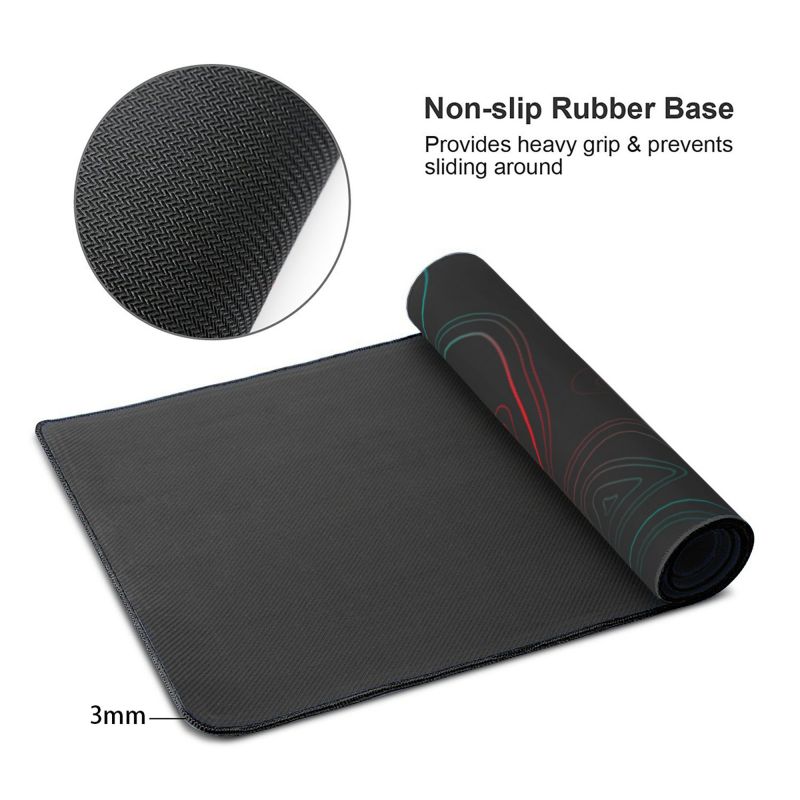 CMYK Sublimation Printing Xxl 400X900 Mouse Pad for Laptop Keyboard Smooth Surface