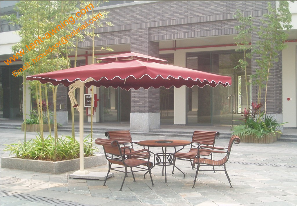 Waterproof UV Protection Side Post Aluminum Patio Garden Outdoor Umbrella
