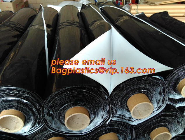 Perforated Black Agricultural Mulch Film for Weed Control Membrane,Pre-stretch Perforated UV Resistant Agriculture Film