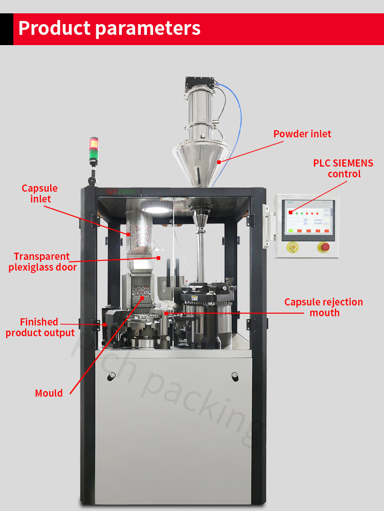 Automatic Capsule Filling Machine Gmp Certified Capsule Filling Machinery For Pharmaceutics Powder