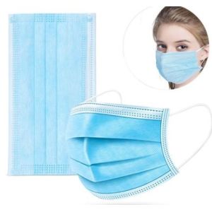 Quality Bacteria Resistant Disposable Medical Face Mask with Adjustable Nose Clip wholesale