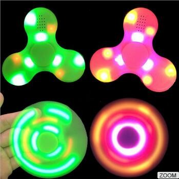 2017 new hot bluetooth speaker high speed BT 4.0 bluetooth finger spinner fidget spinner for travel people 1113