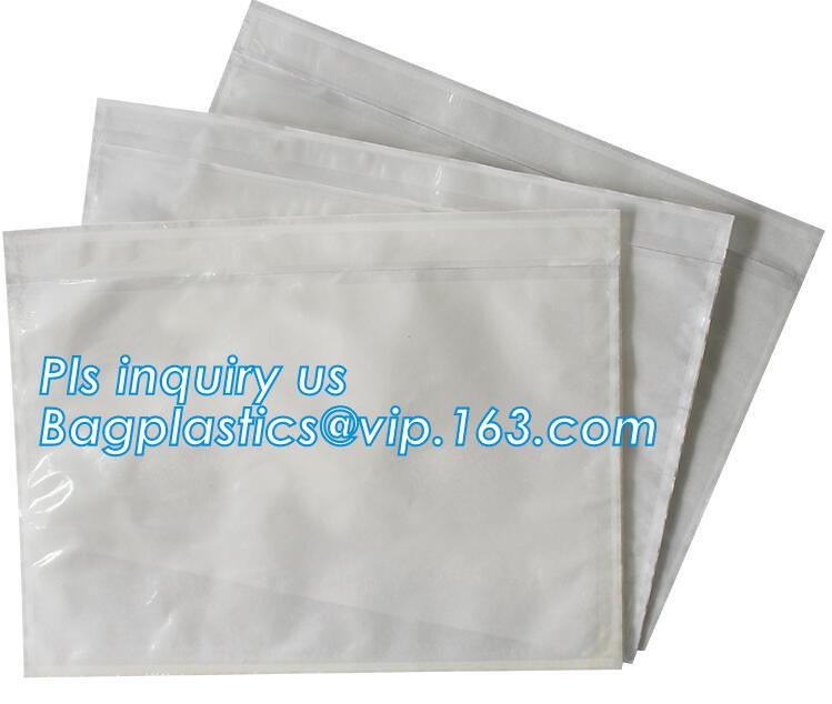 TNT DHL shipping packing list document envelopes, packing list padded envelope, tamper proof express use plastic packing