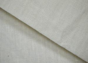 Quality GOTS Certified Organic Linen Fabric / Natural Fiber Linen Anti Static For Bags wholesale